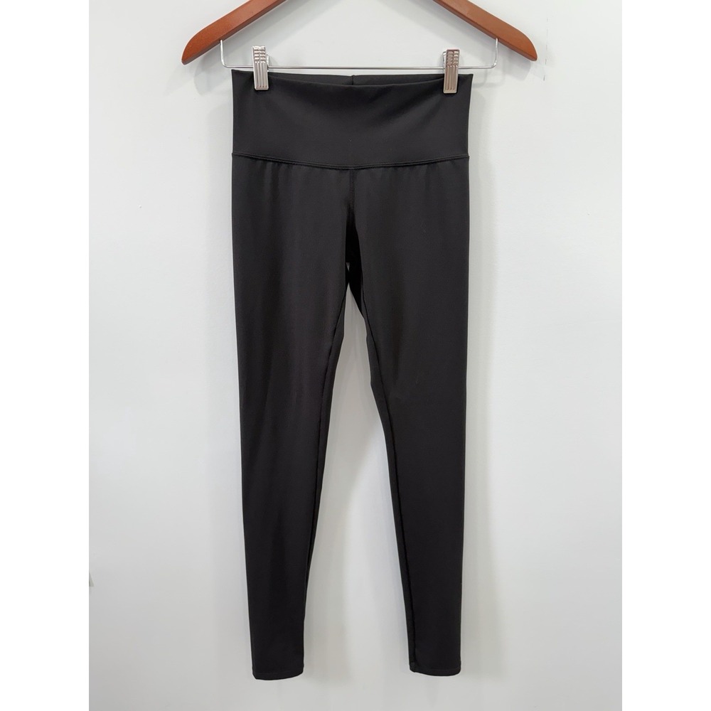 BP. by Nordstrom Black Athletic Leggings Wide Waistband Size Small Yoga - Picture 3 of 9